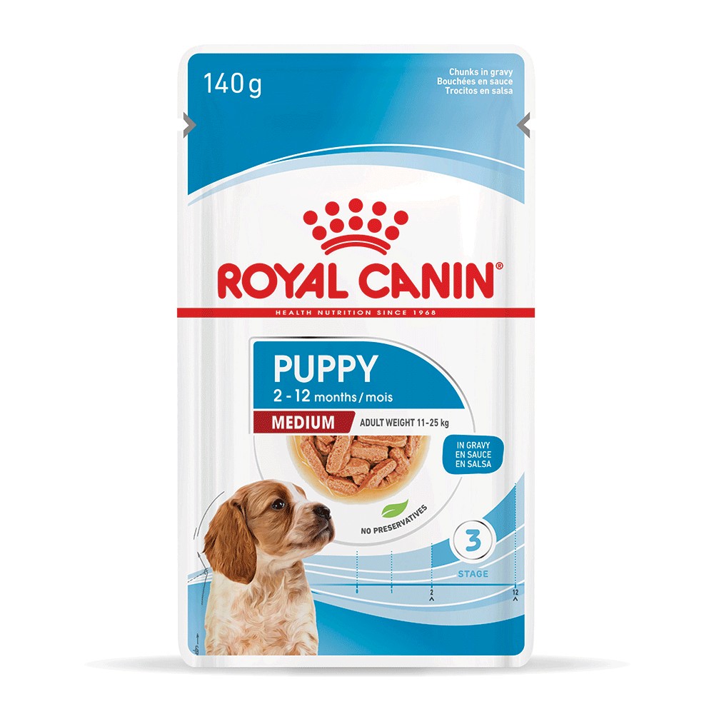 Royal Canin Medium Puppy Wet Food Pouches