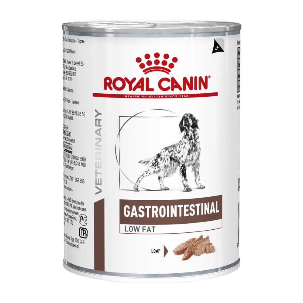 Royal Canin Veterinary Diet Canine Gastro Intestinal Low Fat Cans