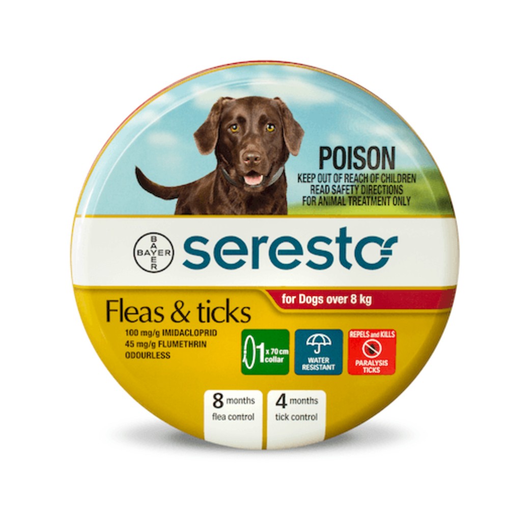 Seresto Flea and Tick Collar for Dogs over 8kg