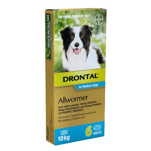 Drontal large dog worming tablets sale