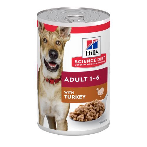 Hills Science Diet Adult Turkey Canned Dog Food