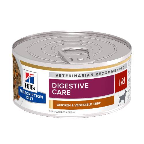 Hills Prescription Diet I/d Digestive Care Chicken Vegetable Stew Canned Dog Food