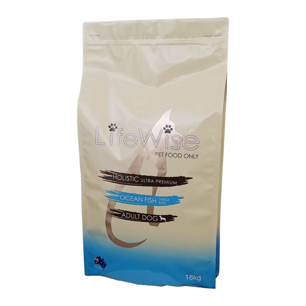 Lifewise Ocean Fish with Lamb and Vegetables Large Bites Dry Dog Food