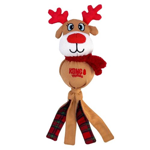 KONG Christmas Holiday Wubba Assorted