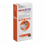 Bravecto Small 4.5-10kg Orange Dog Chew Treatment