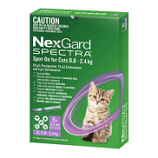 NexGard Spectra Small Cats 0.8-2.4kg Purple