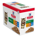 Hills Science Diet Kitten Favourite Selection Variety Pack Cat Food Pouches