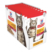 Hills Science Diet Adult Tender Chicken Cat Food Pouches