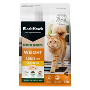 Black Hawk Adult Cat Healthy Benefits Weight