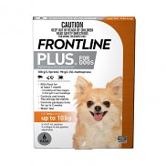Frontline Plus Small Under 10kg Orange