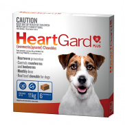 Heartgard Plus 0-11kg Small Blue