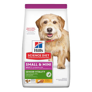 Hills Science Diet Adult 7+ Senior Vitality Small and Mini Dry Dog Food