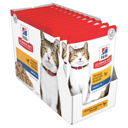 Hills Science Diet Adult 7+ Tender Chicken Cat Food Pouches