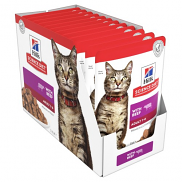 Hills Science Diet Adult Beef Cat Food Pouches