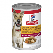 Hills Science Diet Adult Savory Stew Chicken and Vegetable Canned Dog Food
