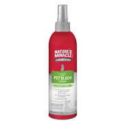 Natures Miracle Advanced Platinum Cat Pet Block Repellent Spray