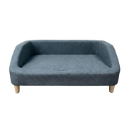 Petset Large Pet Sofa Steel Grey