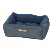 Purina Petlife Self Warm Cuddle Bed Blue/Charcoal