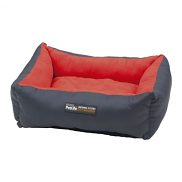 Purina Petlife Self Warm Cuddle Bed Blue Charcoal