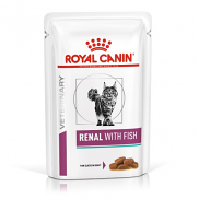 Royal Canin Veterinary Diet Feline Renal Fish Pouches tuna