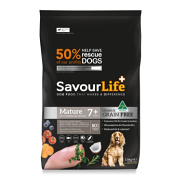 SavourLife Grain Free Mature 7+ Chicken Dog Food