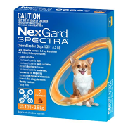 NexGard Spectra Extra Small 1.35-3.5kg
