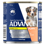 Advance Puppy Chicken and Rice Cans