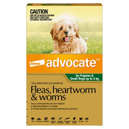 Advocate Puppies and Small Under 4kg Green