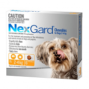 NexGard Very Small 2-4kg Orange