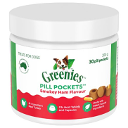 Greenies Pill Pockets Smokey Ham Treats