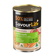 Savourlife Essentials Adult Lamb With Vegetables Wet Food Cans