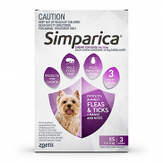 Simparica Extra Small 2.6-5kg