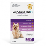 Simparica Trio Extra Small 2.6-5kg