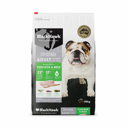 Black Hawk Dog Food Adult Chicken and Rice
