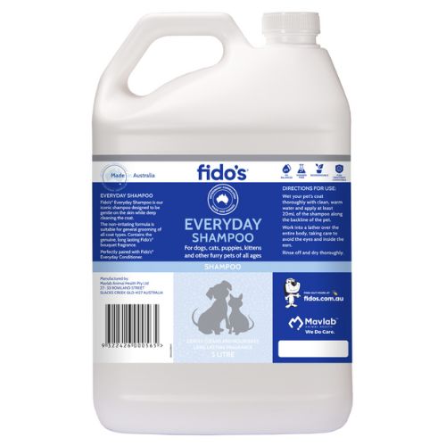 Fido's Fidos Everyday Shampoo for Dogs and Cats Clean Bath - Picture 7 of 8