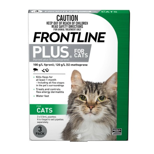 Frontline Plus Cat Green