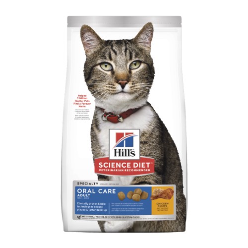 Hills Science Diet Adult Oral Care Dry Cat Food