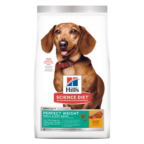 Hills Science Diet Adult Small and Mini Perfect Weight Dry Dog Food