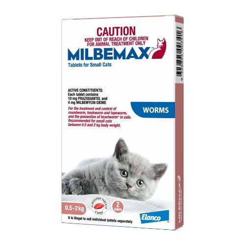 Milbemax Allwormer Kitten and Small Cat Under 2kg