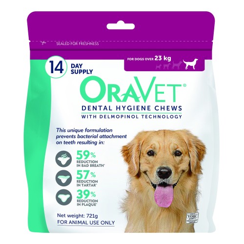 Oravet Dental Chews Large over 23kg