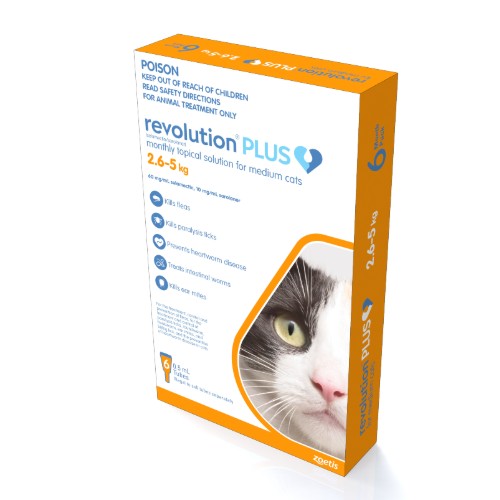 Revolution Plus Medium Cat 2.6-5kg