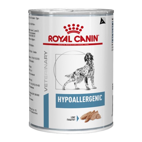 Royal Canin Veterinary Diet Hypoallergenic Cans