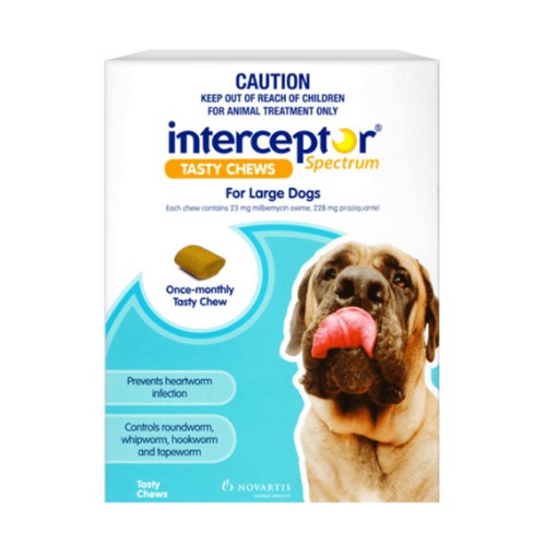 Interceptor Spectrum Chews Large 22-45kg Blue
