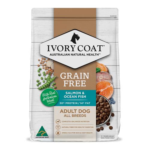 Ivory Coat Grain Free Adult Dog Ocean Fish and Salmon