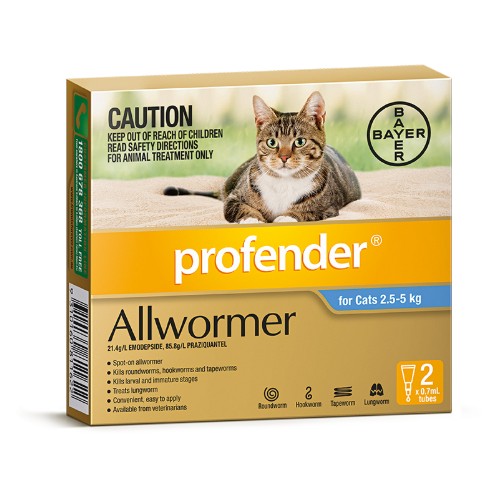 Profender Allwormer Medium Blue
